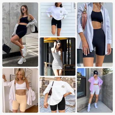 Short Gainant Taille Haute™ – Confort & Silhouette Affinée